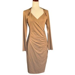 a line black long sleeve dress Classic Black A-line Maxi Dress 14